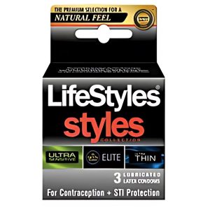 Lifestyles Condoms STYLES Collection | Condom Depot