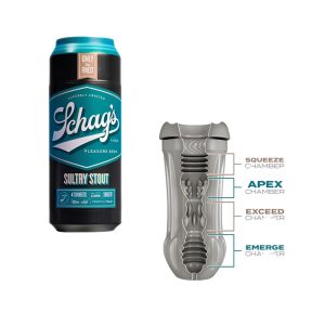 Schags Sultry Stout Frosted Stroker | Condom Depot